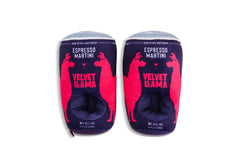 Velvet Llama Espresso Martini can slippers